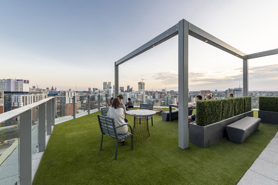 A Closer Look At Anaconda Cut Rooftop bar In Salford Flat Manchester